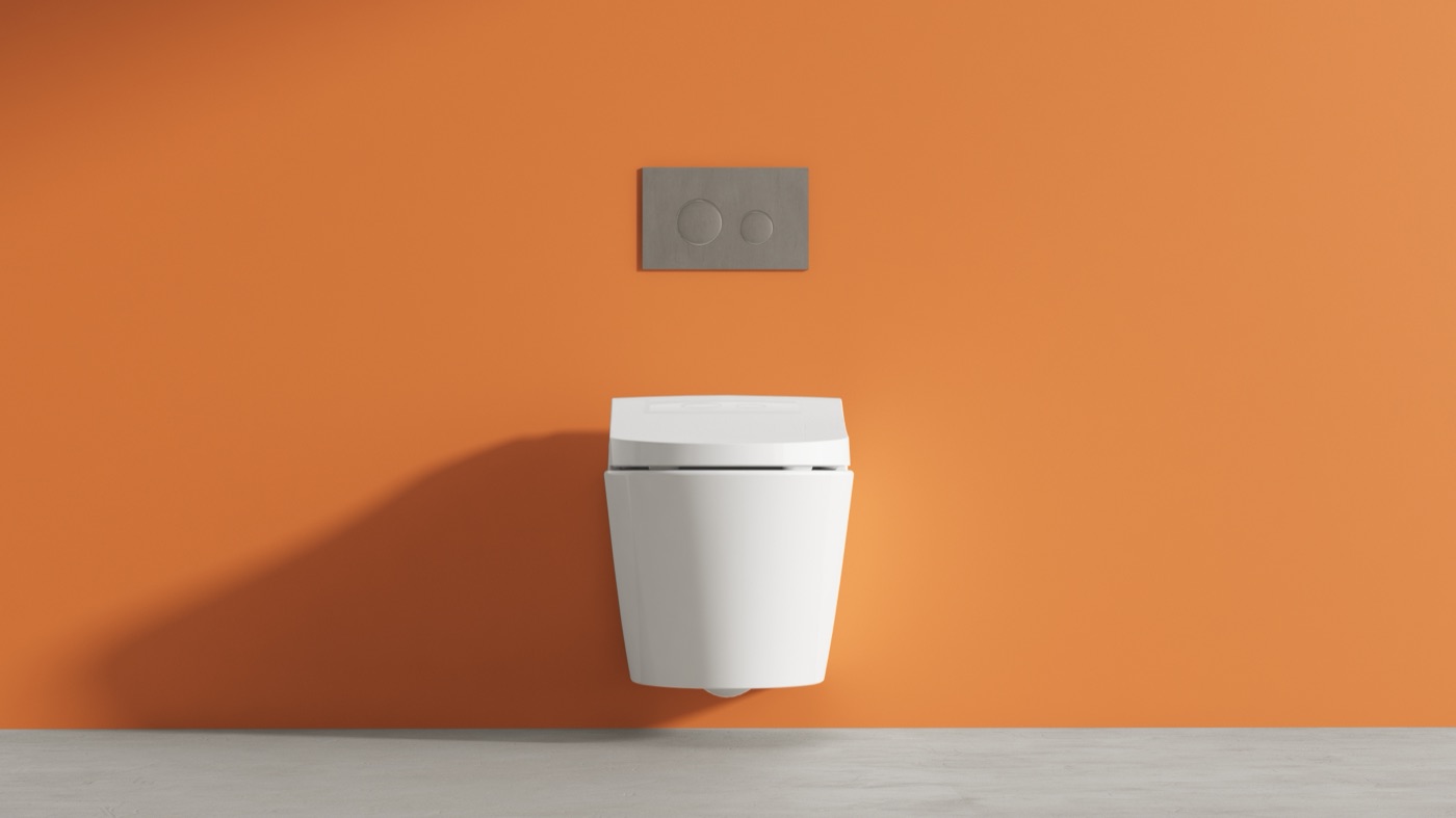 S1 fitted on a standard toilet